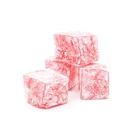 Rose and lemon turkish delight