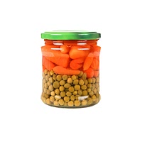 Petits pois and baby carrot water