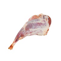 Frozen lamb leg