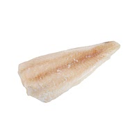 Frozen zander fish filet