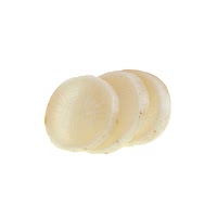 Pickled radish slices