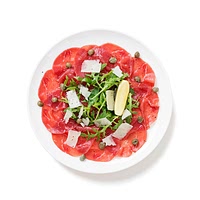Carpaccio beef