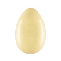 White chocolate egg