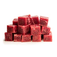 Frozen diced beef