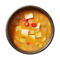 Cabbage soybean soup