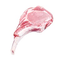 Pork tomahawk steak
