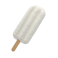 Coconut ice lolly