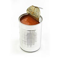 Tinned tomato soup