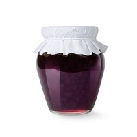 Blackcurrant conserve