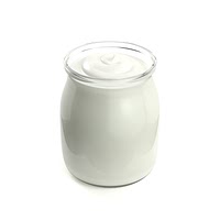 Unsweetened vegan yoghurt