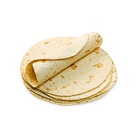 Corn and wheat flour tortilla