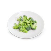 Frozen broccoli florets