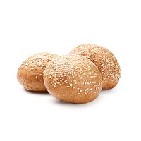 Brioche bun with sesame seeds