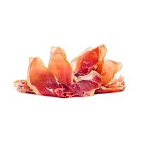 Sliced dry cured ham