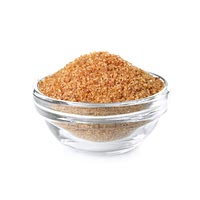 Brown granulated sugar