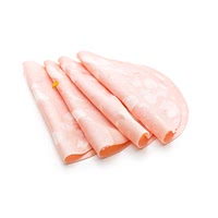 Sliced mortadella