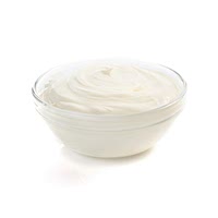 Fat free vanilla yoghurt