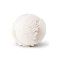 Bourbon vanilla ice cream