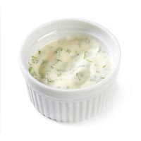 Dill and parsley mayonnaise