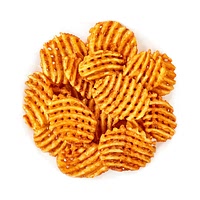 Waffle cut fries