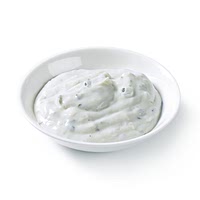 Reduced fat blue cheese dressing