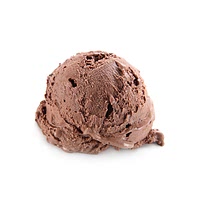 Dark chocolate ice cream