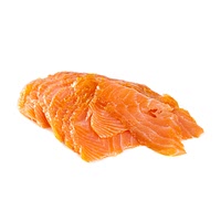 Sliced gravlax