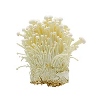 Enoki mushrooms