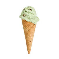 Mint chocolate chip ice cream