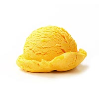 Orange ice cream