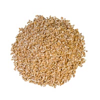 Coarsely ground green spelt