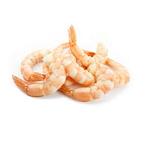 Frozen shrimp scampi