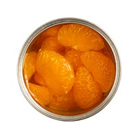 Tinned mandarin oranges