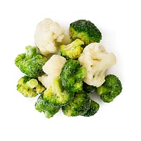 Frozen broccoli and cauliflower florets