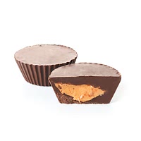 Dark chocolate peanut butter cup