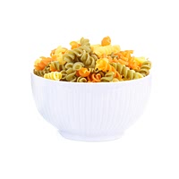 Tri color rotini pasta