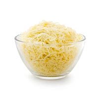 Grated low moisture mozzarella cheese