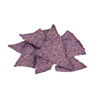 Blue corn tortilla chips