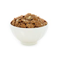 High fiber oat bran cereal