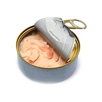 Canned white tuna in water