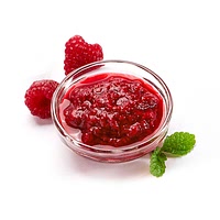 Red berry coulis