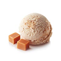 Caramel ice cream