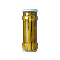 Pickled asparagus spears