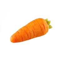 Fondant carrots decoration