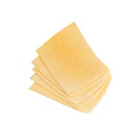 Sliced gouda cheese