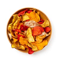 Vegetable crisps