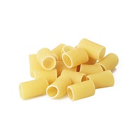 Mezzi rigatoni pasta