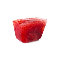 Strawberry puree frozen