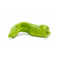 Green bull horn pepper