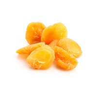 Freeze-dried peach slices